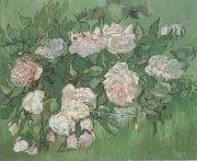 Vincent Van Gogh Still life:Pink Roses (nn04) France oil painting artist
